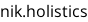 nik.holistics